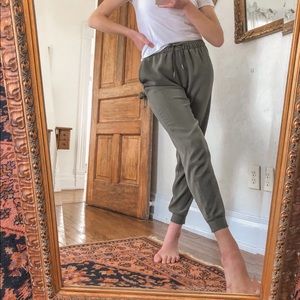 AVIA green lounge/jogger pants